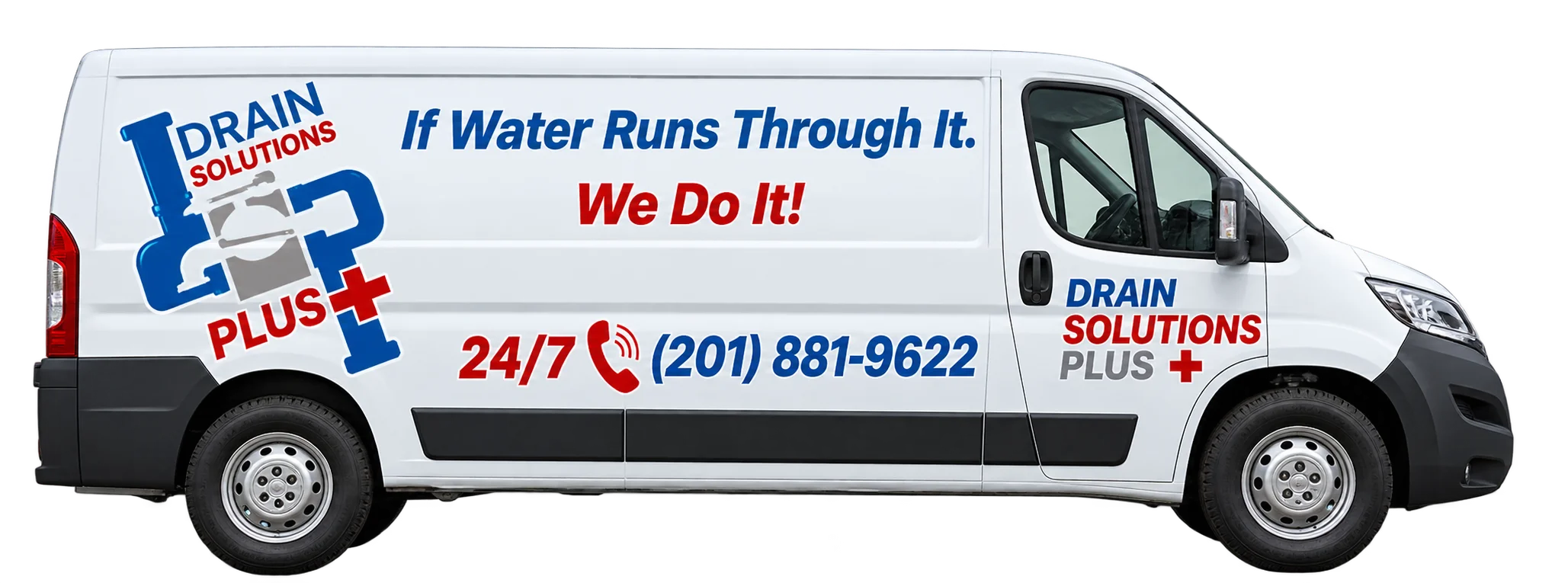 Drain Solutions Plus Service Fleet Vehicle